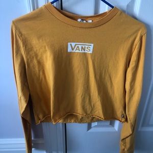 Yellow van checkerboard shirt